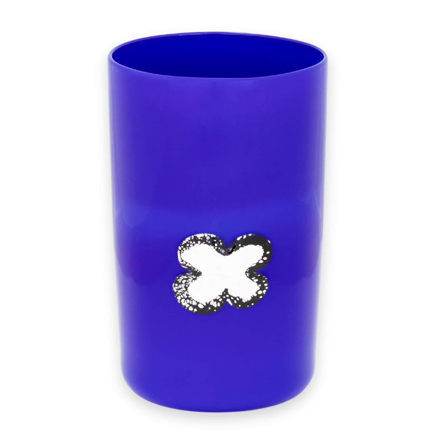 Monmouth Studio Glass Vase | Matisse Cobalt Rosette