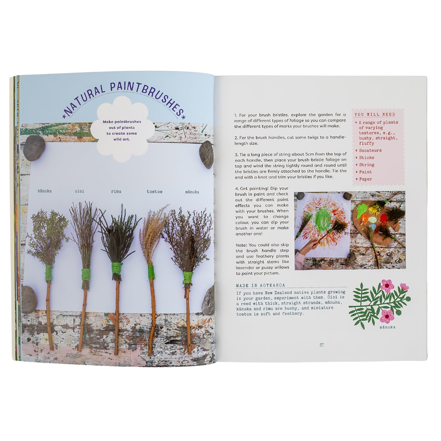Play Wild: Craft and Projects for Tamariki