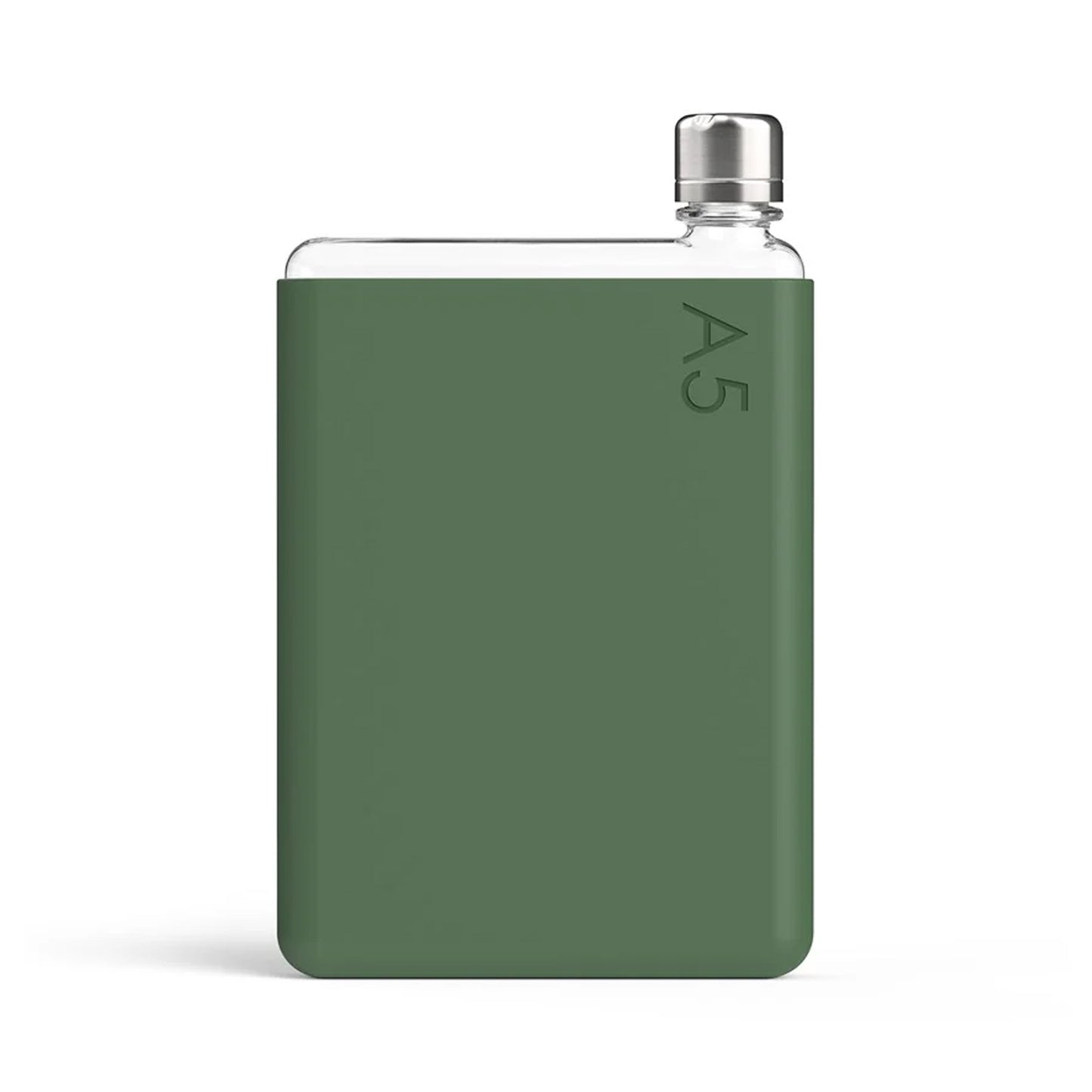 A5 Memobottle Moss Green
