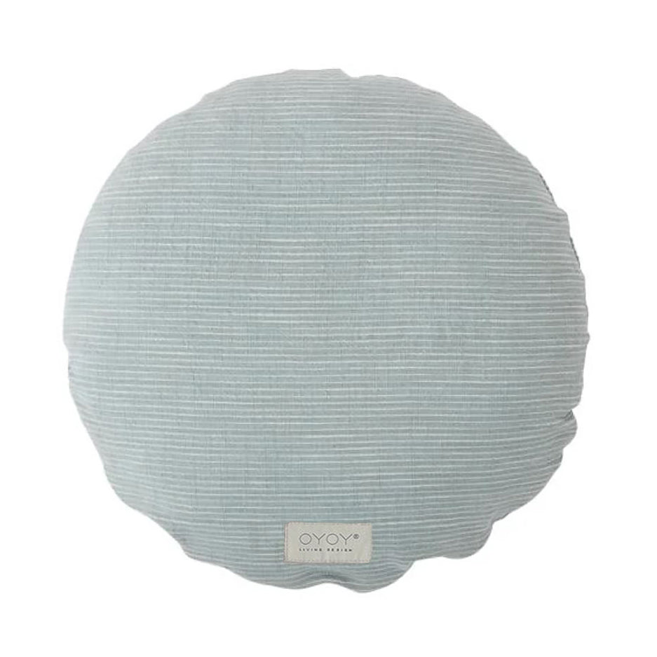 Kyoto Round Cushion Dusty Blue