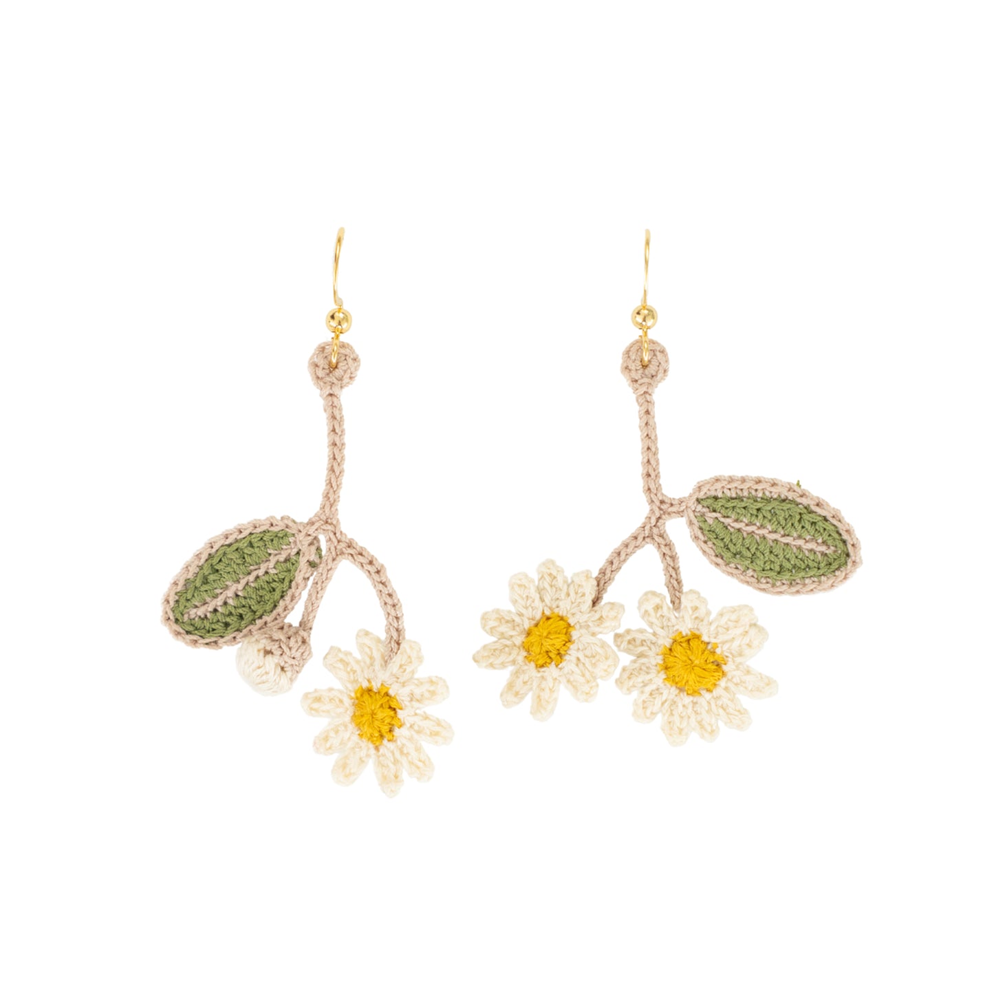 Hirune Mountain Daisy Earrings