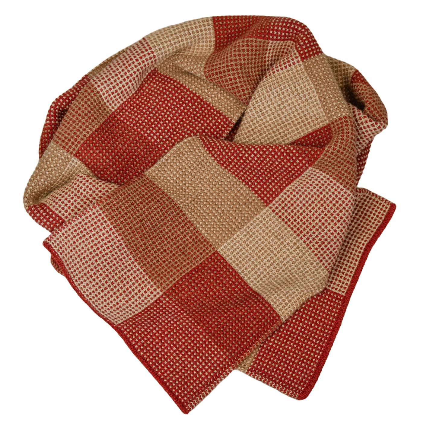 Knit Shepherd Waitaha Scarf Pōhutukawa