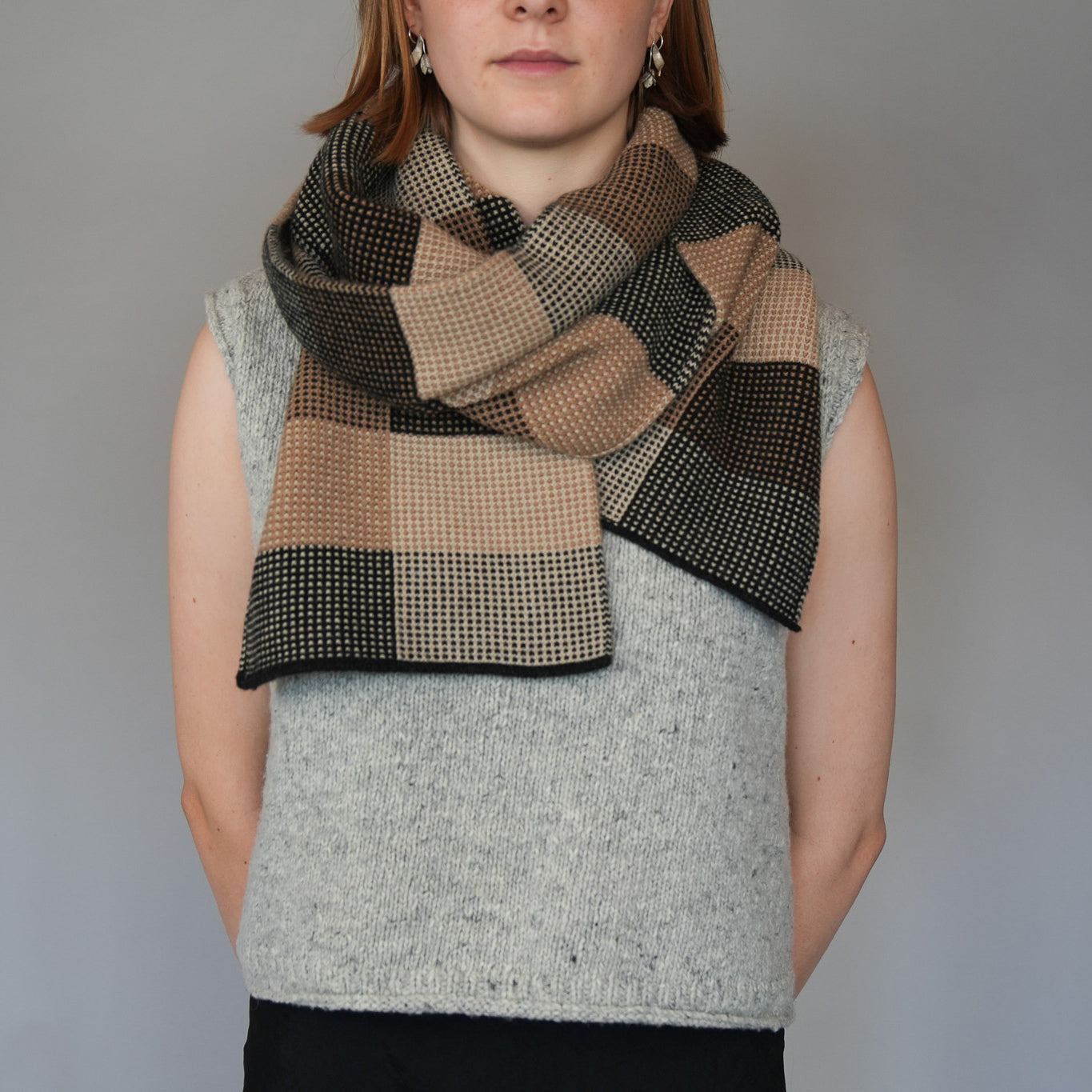Knit Shepherd Waitaha Scarf Ponga