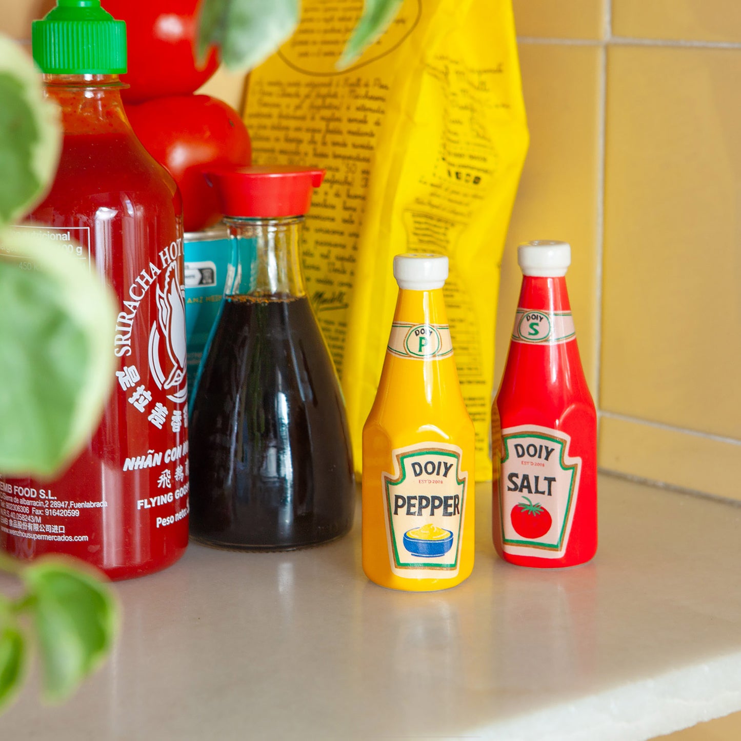 Diner Shop Salt & Pepper Shakers