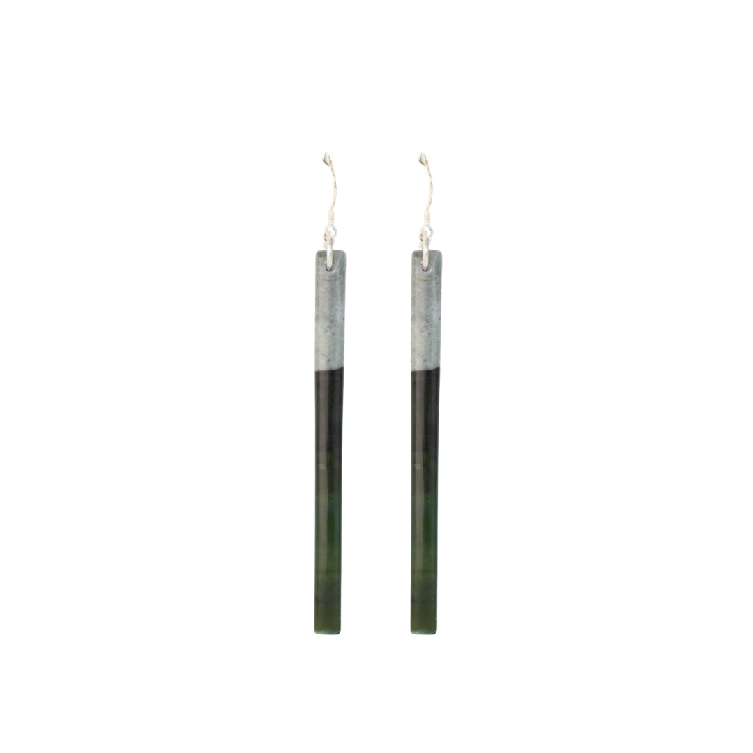 Sands Studio Nelson Tangiwai Pounamu Earrings Medium
