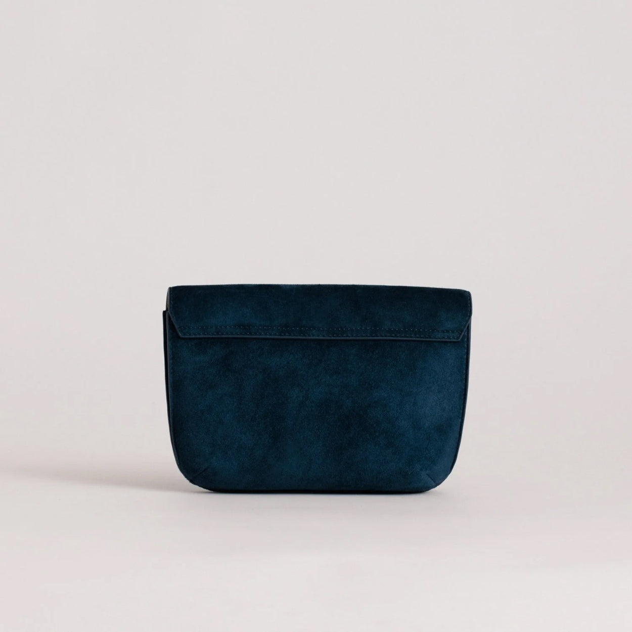Yu Mei Keriana Clutch Blue Navy Suede