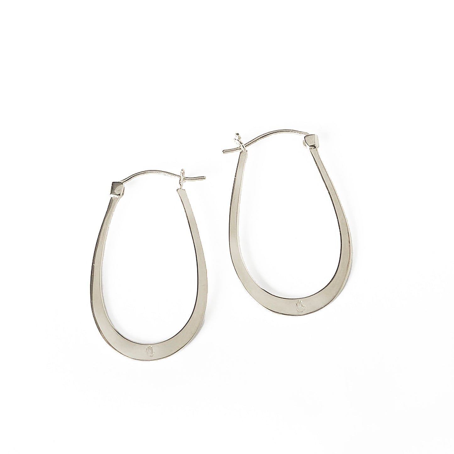 Maheni Hoops Silver