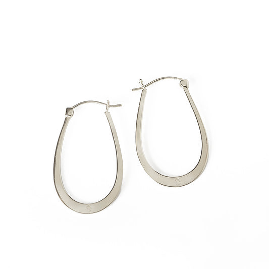Charlotte Penman Maheni Hoops Silver