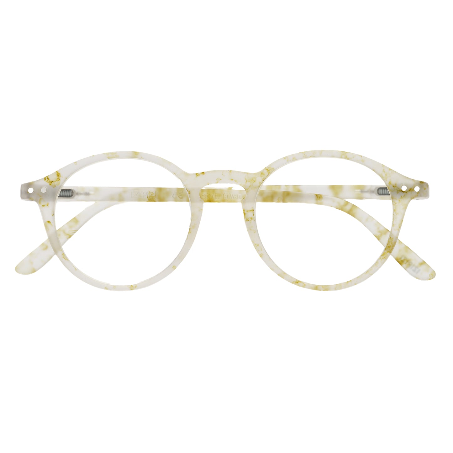 Oily White Reading Glasses Style D