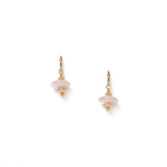 Charlotte Penman Cloud 1871 Quartz Earrings Gold