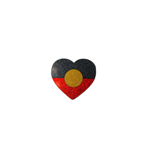 Indigenous Pride Heart Pin
