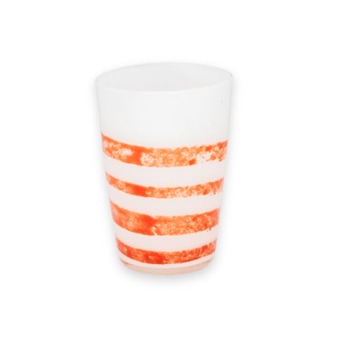 Monmouth Stripe Glass Cup