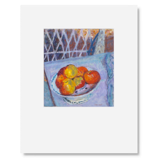 Bonnard Bowl of Apples Print