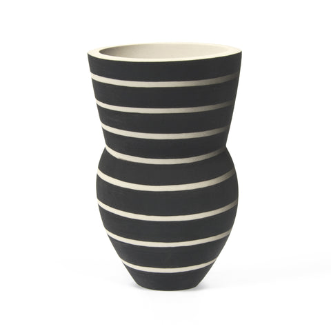 Medium Alice Rose Vase - Breton Stripe
