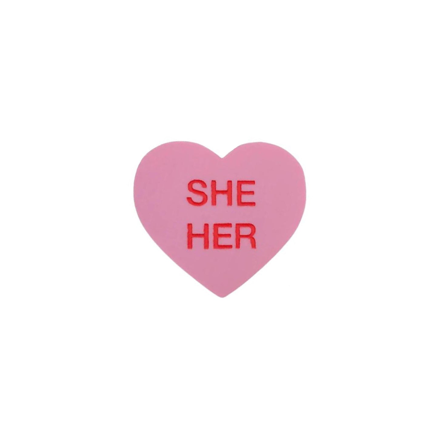 Gentle Reminder Heart Pin