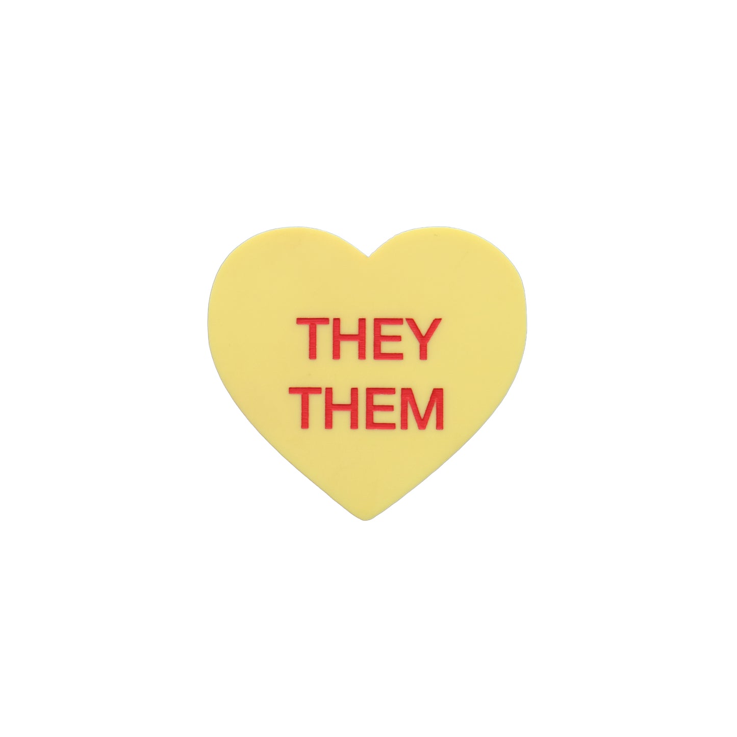 Gentle Reminder Heart Pin