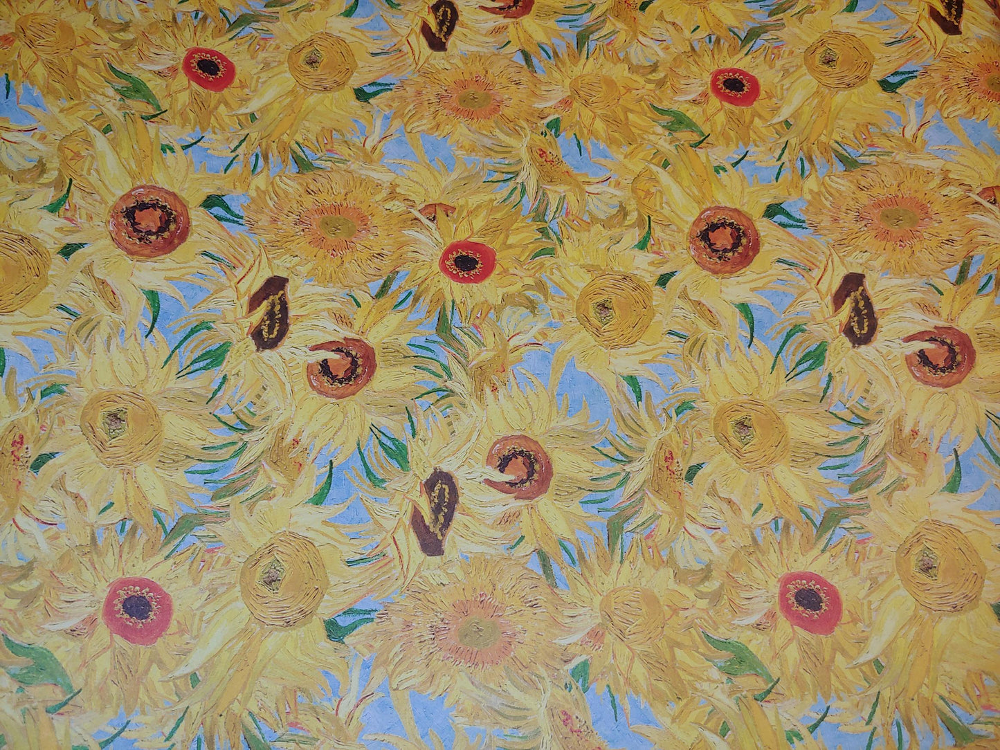 LW Sunflowers Gift Wrap