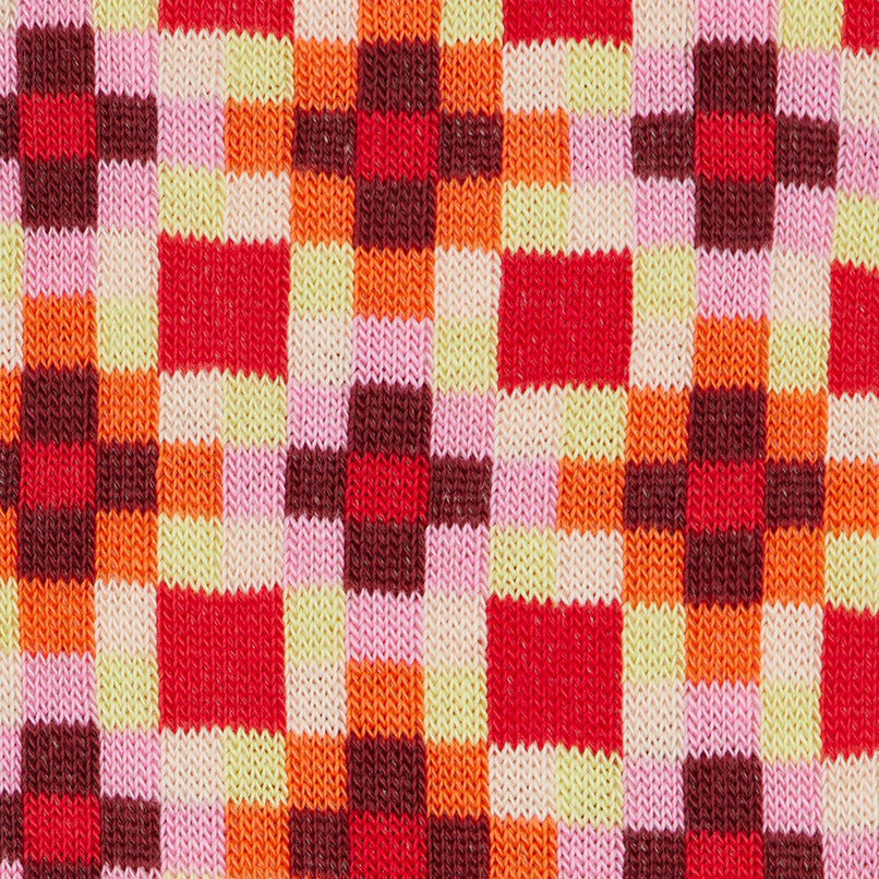 Paul Smith Socks Nadia Tiles Red