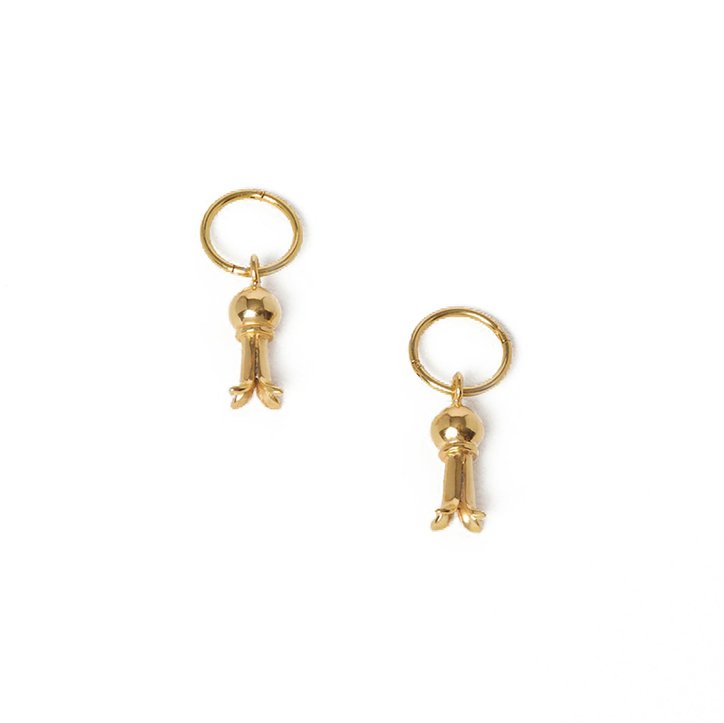 Bebe Granada Gold Hoops