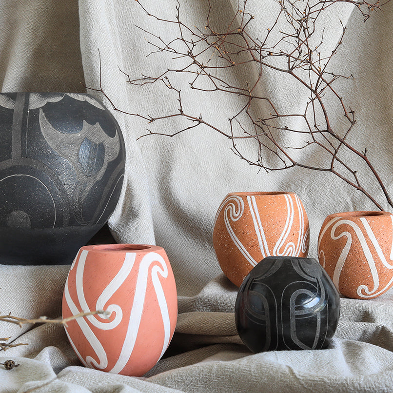 Davina Duke Large Terracotta Vase