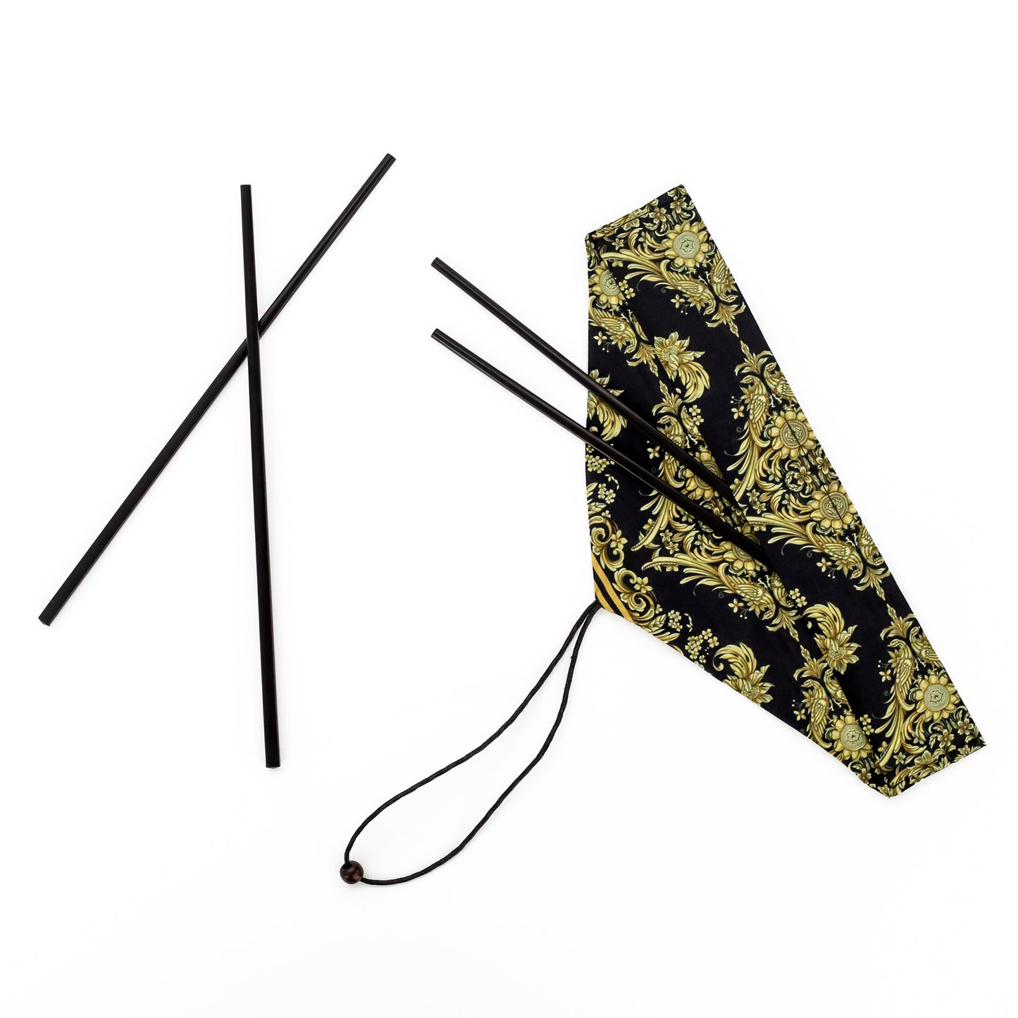 Floral Scrolls Chopsticks & Case