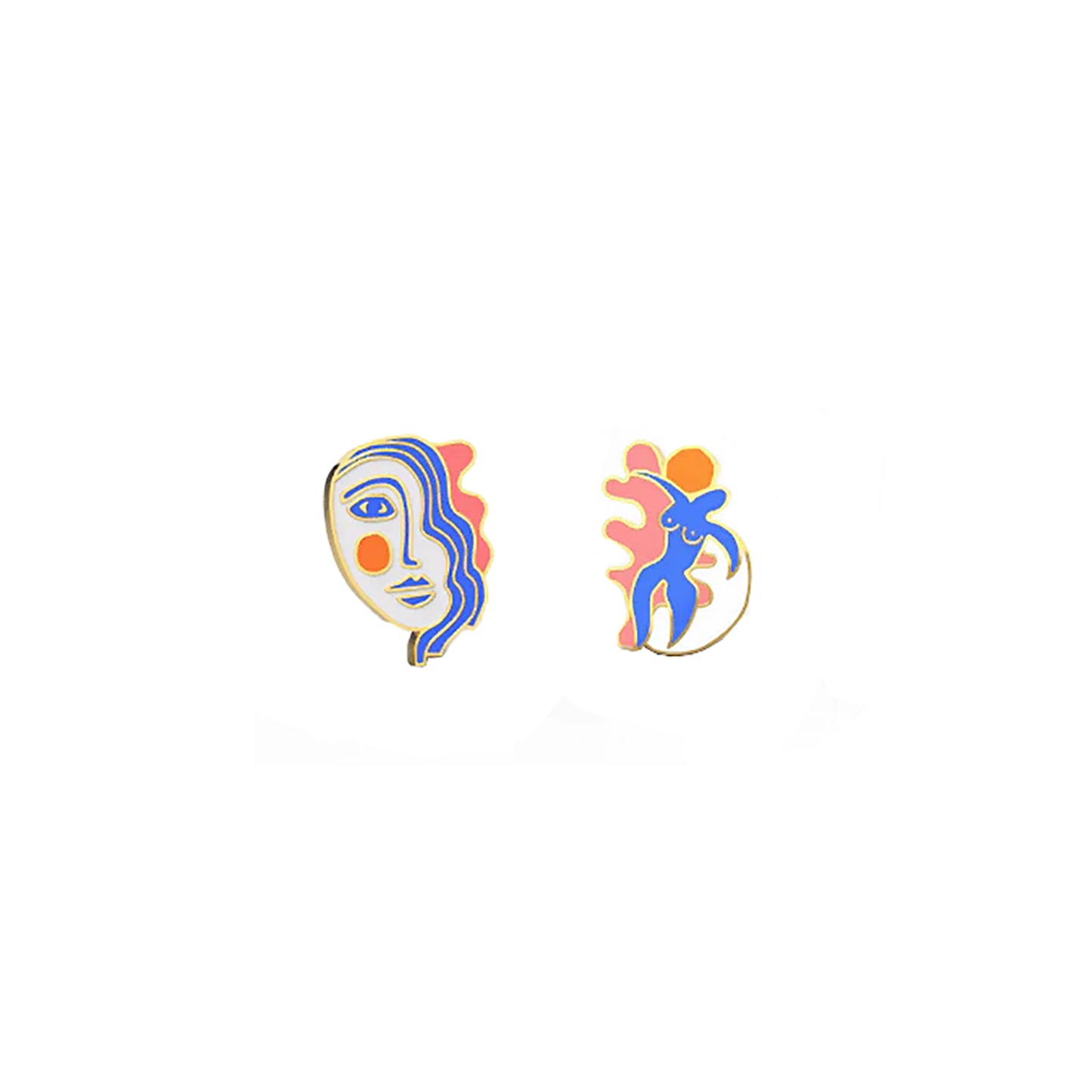 Matisse Enamel Studs
