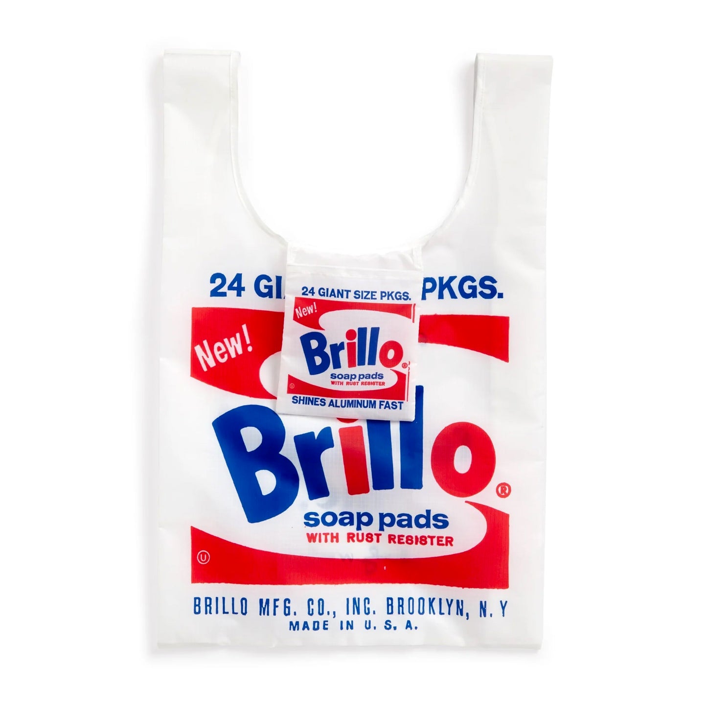 Andy Warhol Brillo Reusable Tote Bag