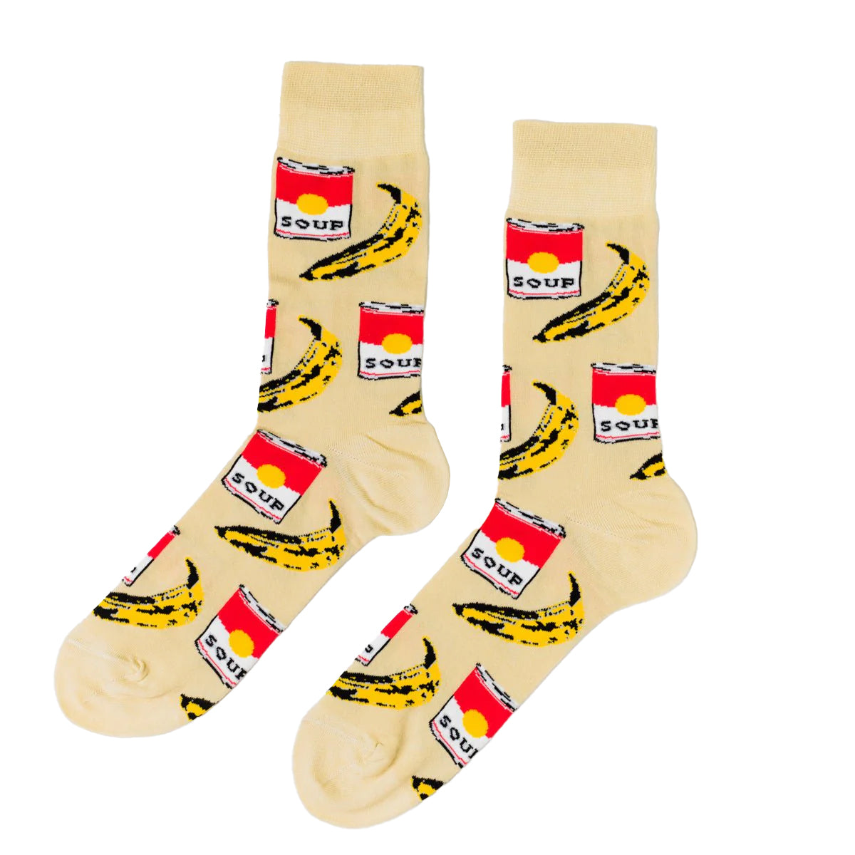 Pop Art Socks Cream