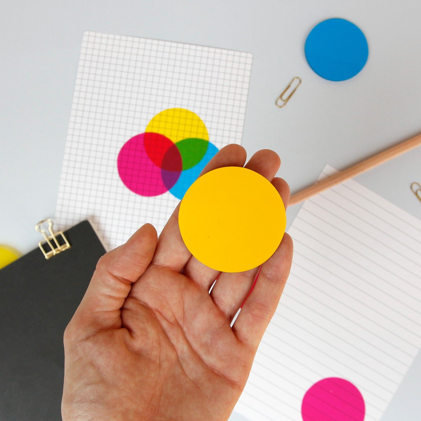 CMYK Sticky Notes