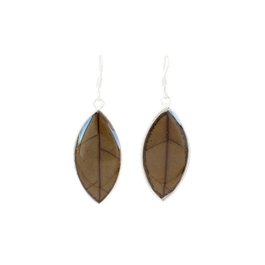 Trade Aid Leaf Earrings Resin