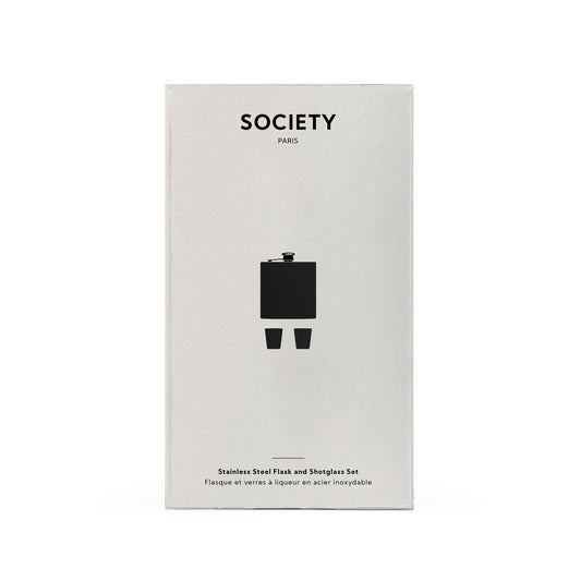 Society Paris Flask and Shotglass Set