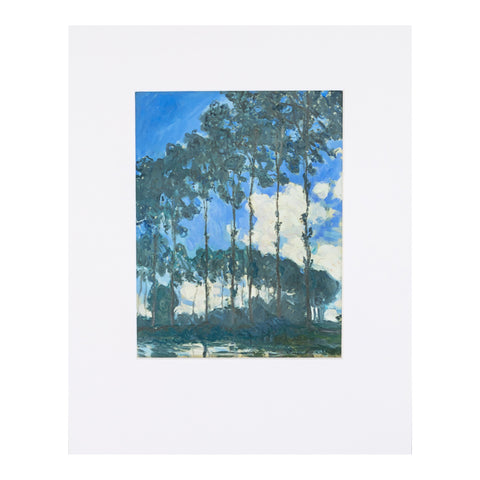 Monet Poplars Print