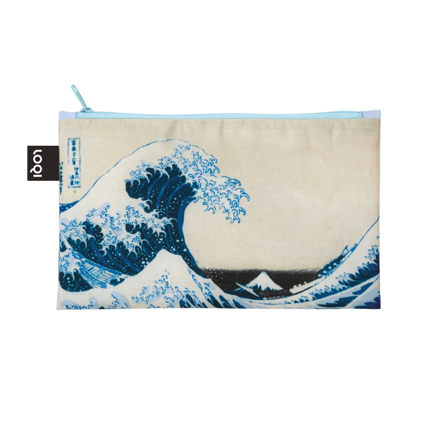 Loqi Hokusai and Hiroshige Zip Pockets