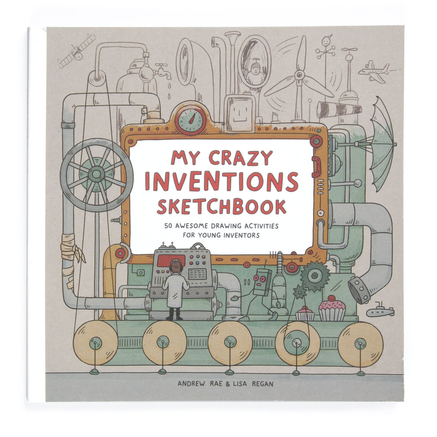 My Crazy Inventions Sketchbook - Auckland Art Gallery Shop