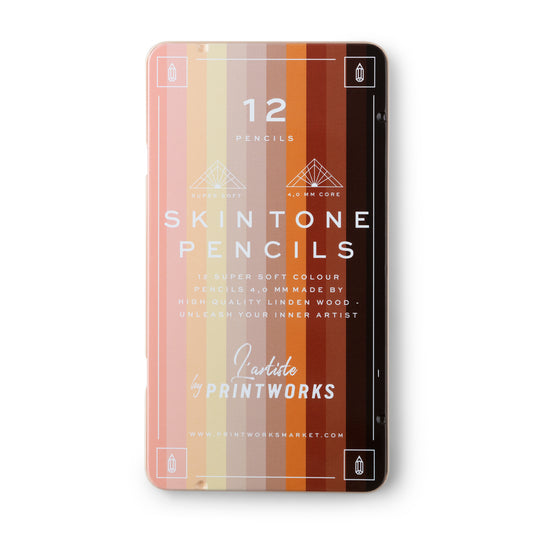 Skin Tone Coloured Pencils