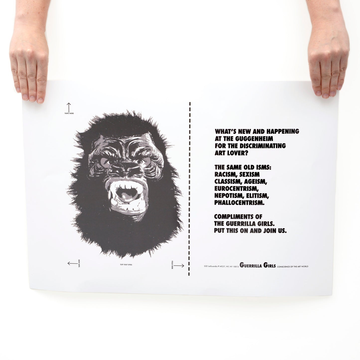 Guerilla Girls What's New Poster