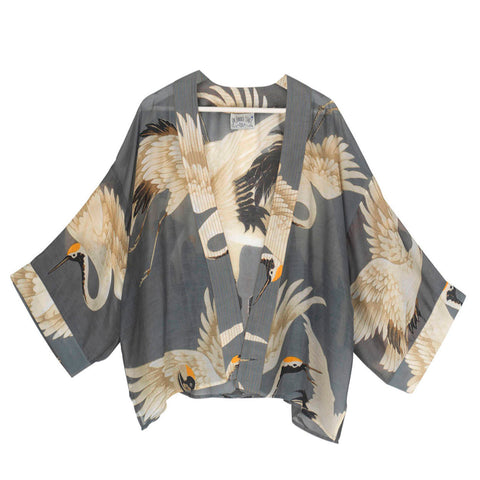 Slate Stork Kimono