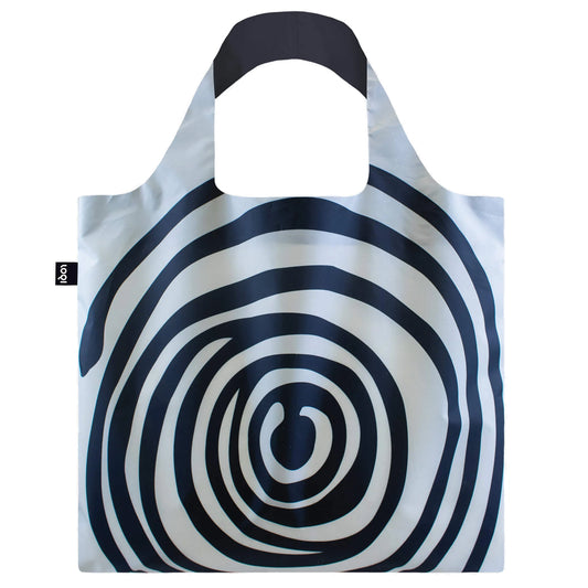 Louise Bourgeois Spirals Loqi Shopper Black