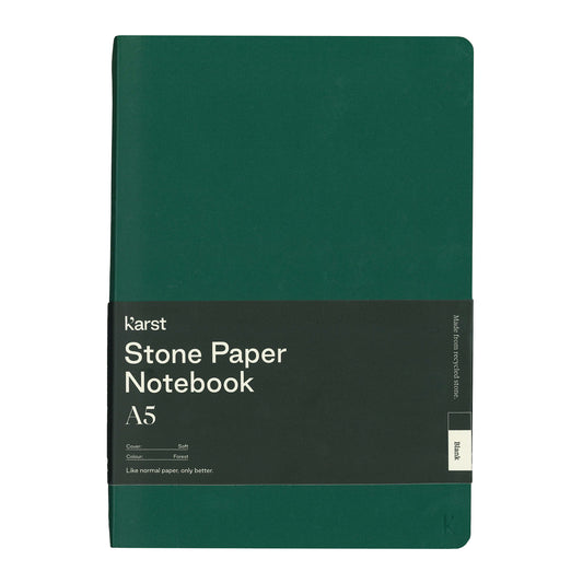 Karst Stone Paper A5 Notebook Forest