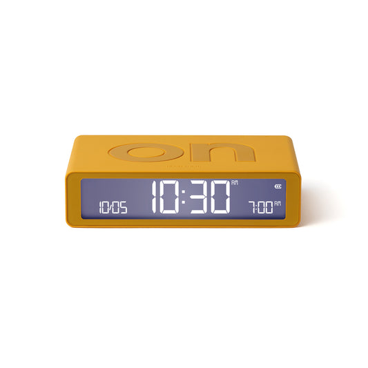 Flip Alarm Clock Yellow