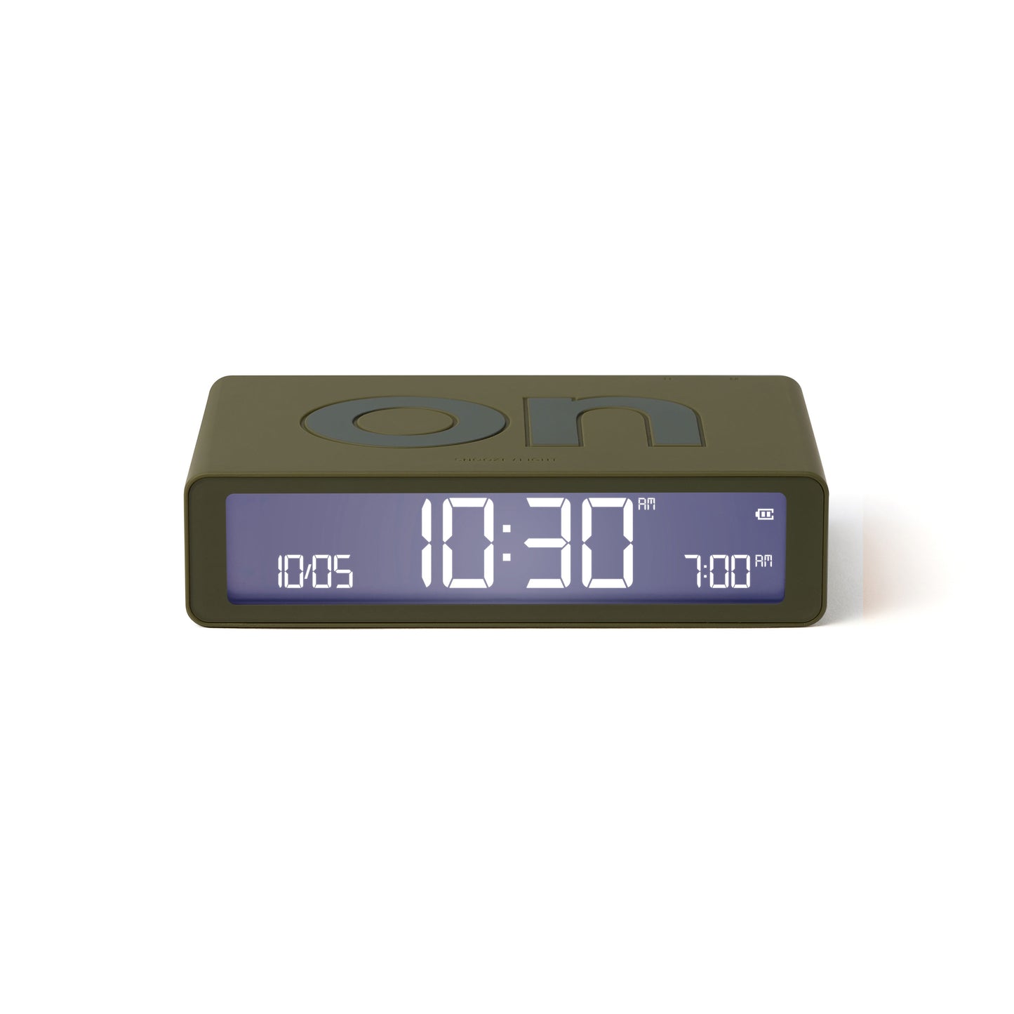 Flip Alarm Clock Khaki