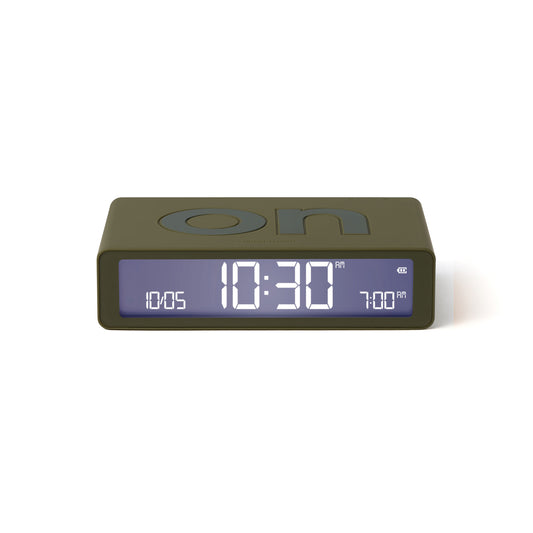 Flip Alarm Clock Khaki