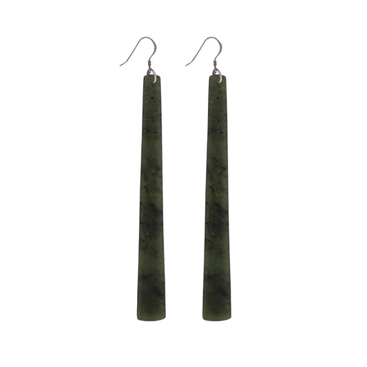 Sands Studio Square Pounamu Earrings