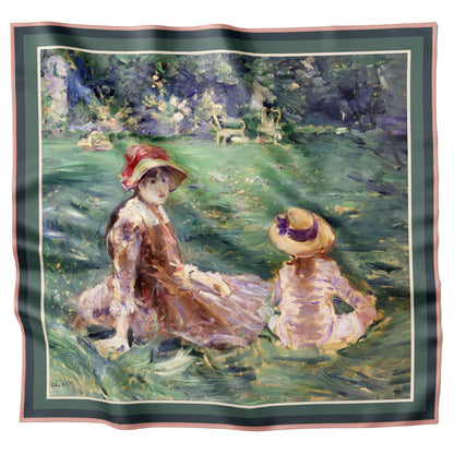 Berthe Morisot In the Garden Scarf