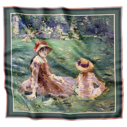 Berthe Morisot In the Garden Scarf