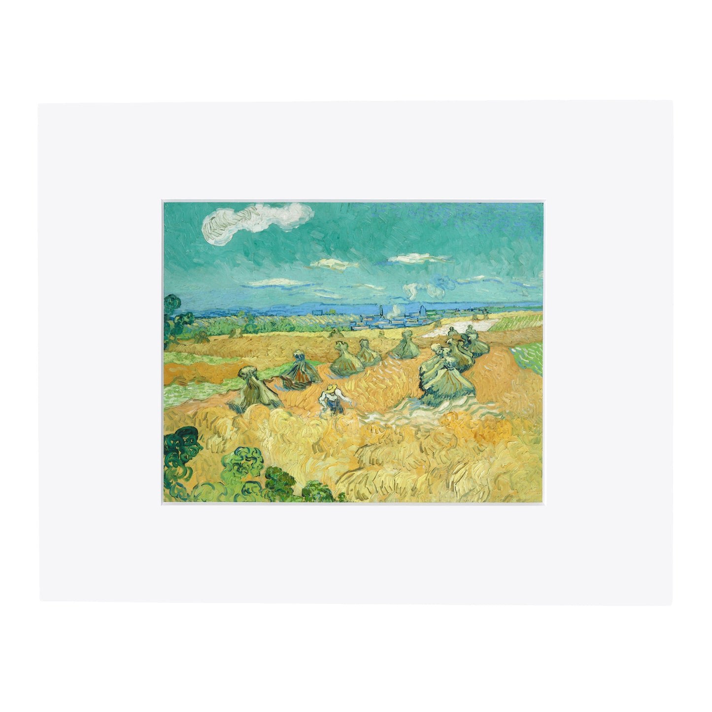 Van Gogh Wheat Fields Print
