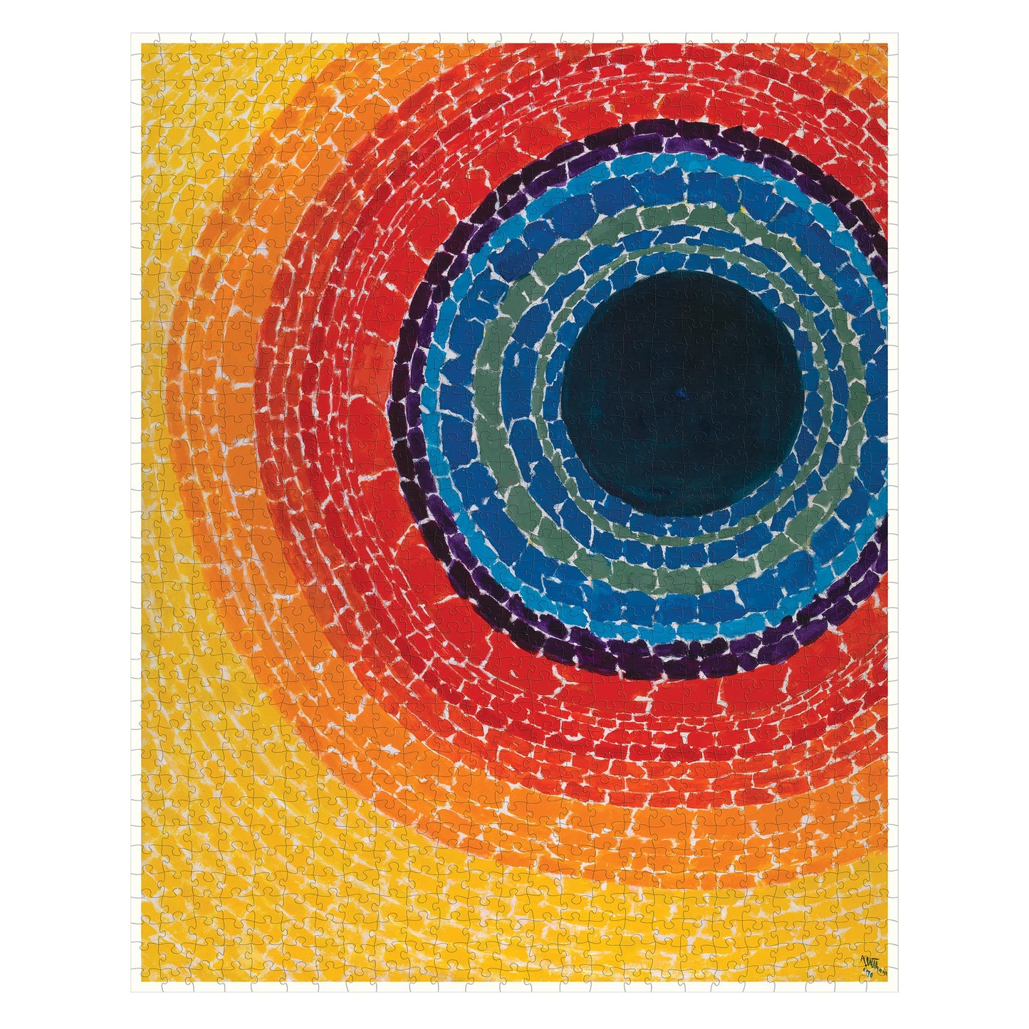 Alma Thomas The Eclipse 1000 Piece Puzzle