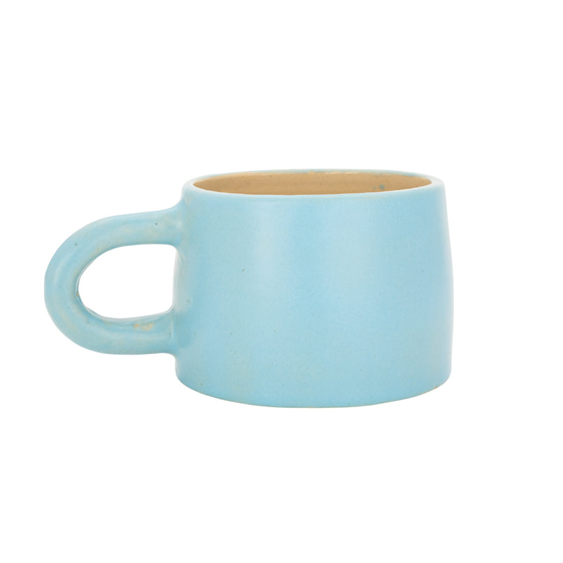 Slab Ceramics Mug Baby Blue