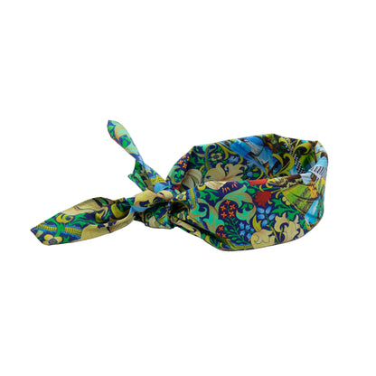 Kehinde Wiley Blue Neon Bandana
