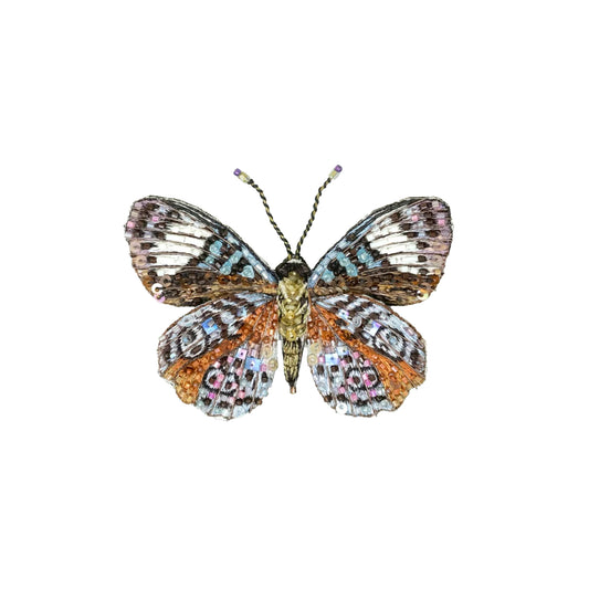 Purplewing Butterfly Brooch